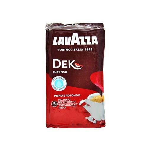 قهوه لاوازا بدون کافئین مدل Dek Intenso ا lavazza Decaffeinated Dek Intenso 250